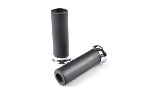 Puños Domino custom 119mm negro abierto 4141.82.40.04