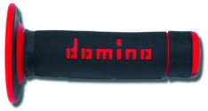Puños off road Domino cross negro/rojo A02041C4240
