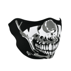 Mascara Neopreno Crome Skull