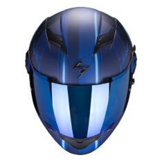 Casco Scorpion EXO-490 DAR color Azul Mate