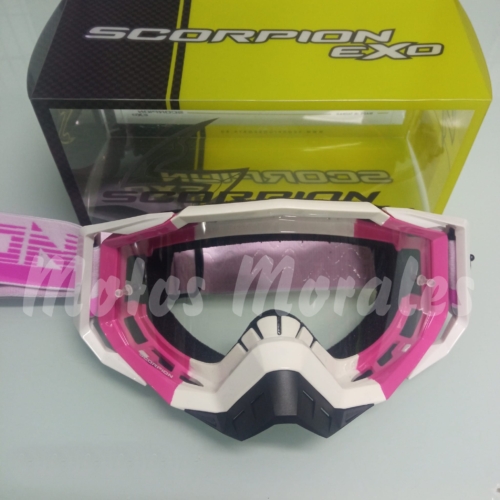 Gafas Cross Scorpion rosa E21