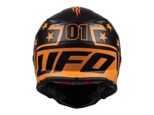 Casco Cross Infantil Ufo Naranja mate 7