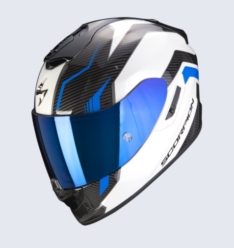 Casco Scorpion EXO-1400 AIR Fortuna Blanco/Azul